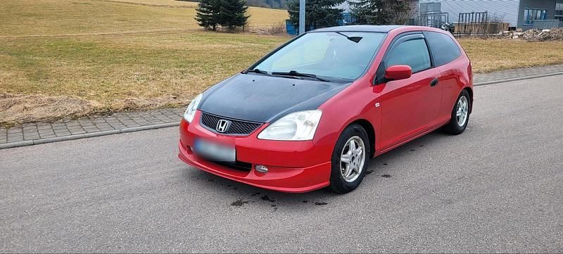 Gebraucht Honda Civic 90 PS (66 kW) 2003 Rot Kleinwagen