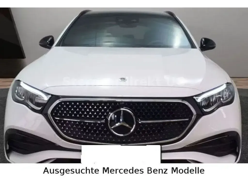 Gebraucht Mercedes E300 AMG 313 PS (230 kW) 2025 Opalithweißmetallic manufaktur (metallic) Kombi