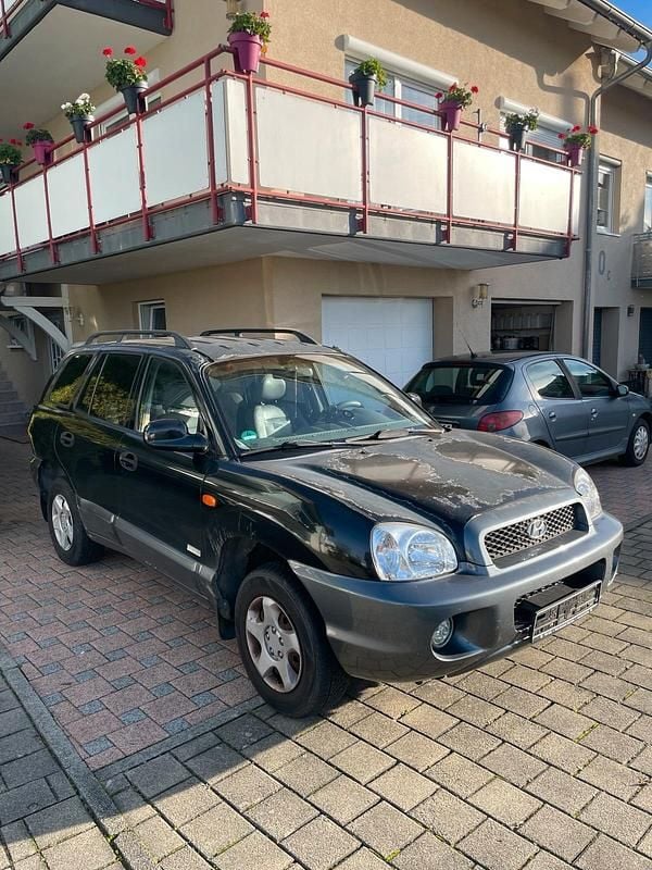 Schwarz Gebraucht 2004 Hyundai Santa Fe Edition SUV | 1.200 € (Superpreis) - Bild 1/4