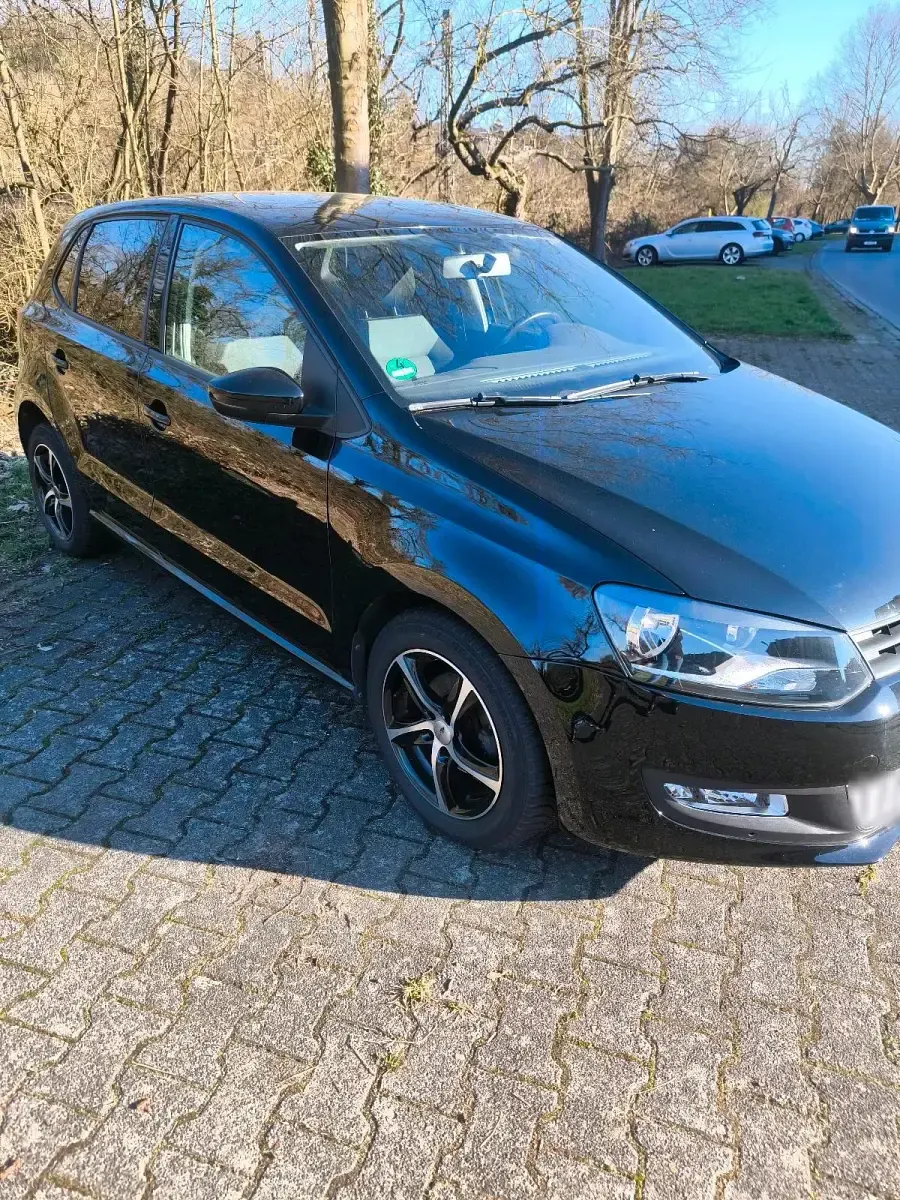 Gebraucht VW Polo 85 PS (62 kW) 2010 Schwarz Kleinwagen