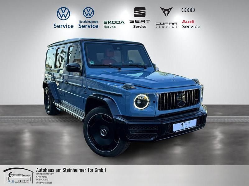 Blau Gebraucht 2022 Mercedes G63 AMG AMG SUV | 192.890 € - Bild 1/4