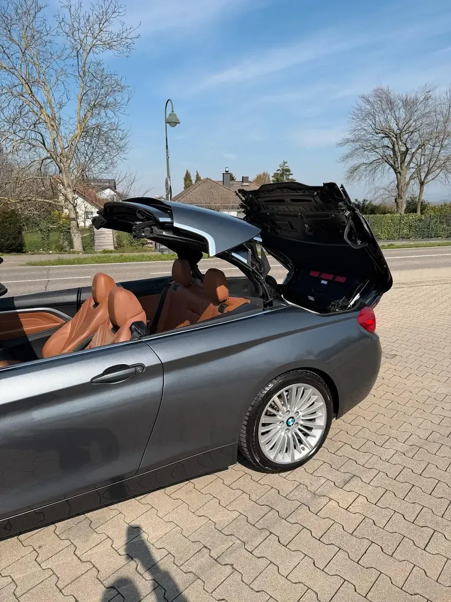 Gebraucht BMW 420 Luxury Line 184 PS (135 kW) 2015 Silber Cabrio