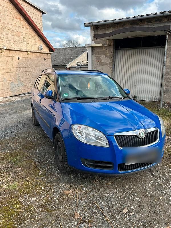 Gebraucht Skoda Fabia 75 PS (55 kW) 2008 Blau Kombi