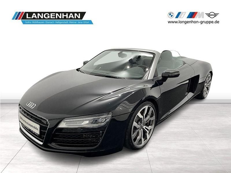 Schwarz Gebraucht 2013 Audi R8 Spyder Sport | 64.950 € (Fairer Preis) - Bild 1/4
