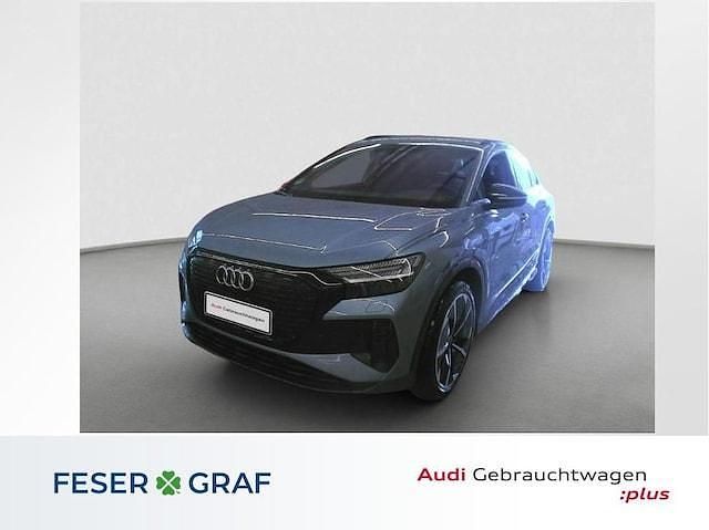 Geysirblau metallic Gebraucht 2025 Audi Q4 e-tron Ambiente SUV | 51.890 € (Teuer) - Bild 1/3