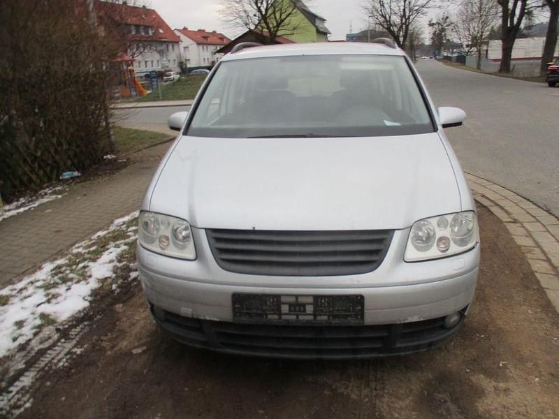 Gebraucht VW Touran 116 PS (85 kW) 2004 Silber Van / Kleinbus