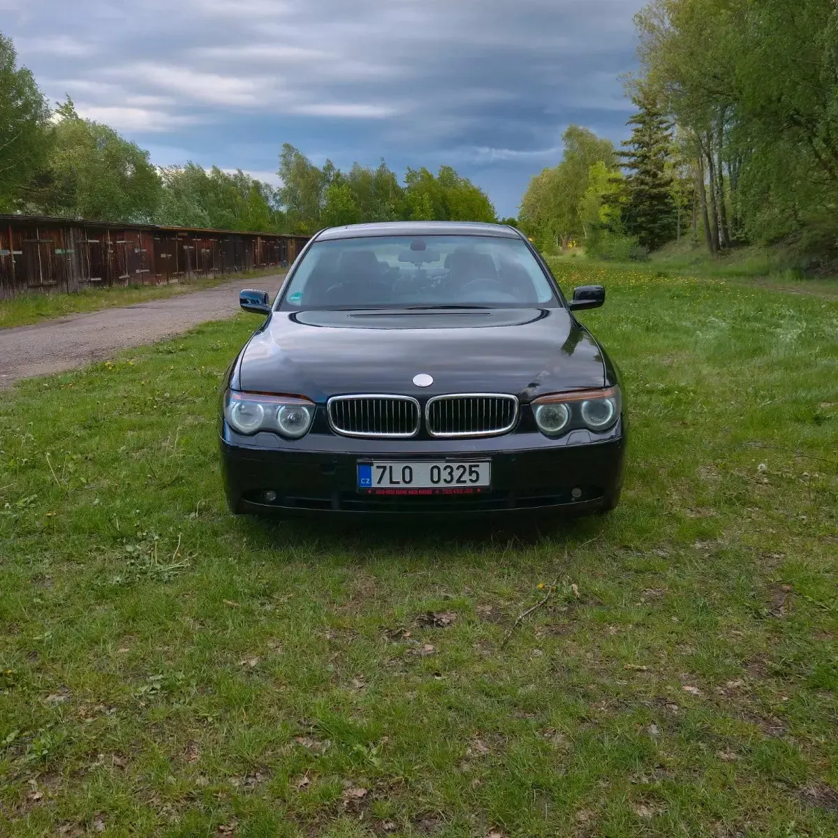Gebraucht BMW 745 333 PS (244 kW) 2002 Schwarz Limousine