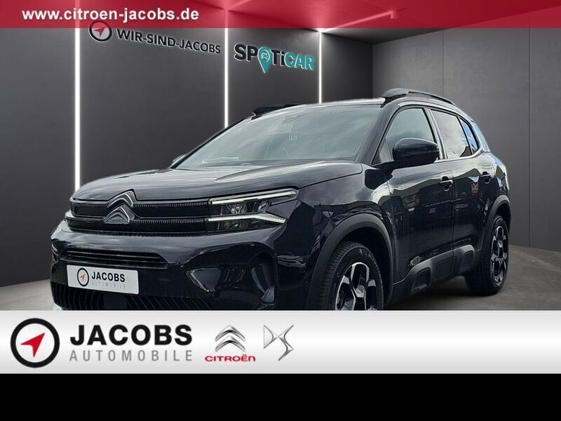 Schwarz perla nera (metallic) Gebraucht 2024 Citroën C5 Aircross PureTech SUV | 24.850 € (Fairer Preis) - Bild 1/4