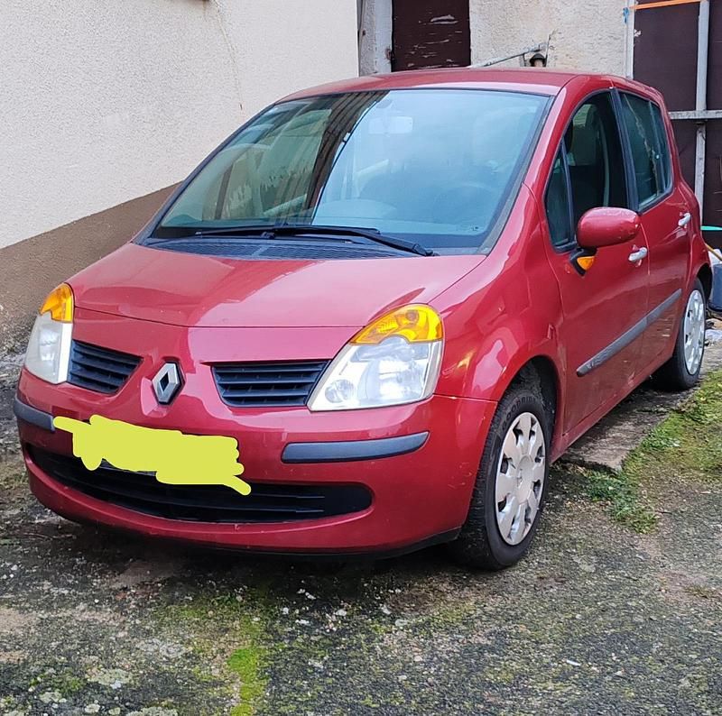 Rot Gebraucht 2006 Renault Modus Van / Kleinbus | 1.350 € - Bild 1/4