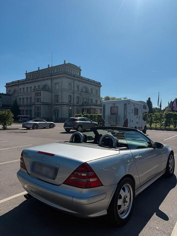 Silber Gebraucht 2001 Mercedes SLK230 Cabrio | 2.699 € (Guter Preis) - Bild 1/4