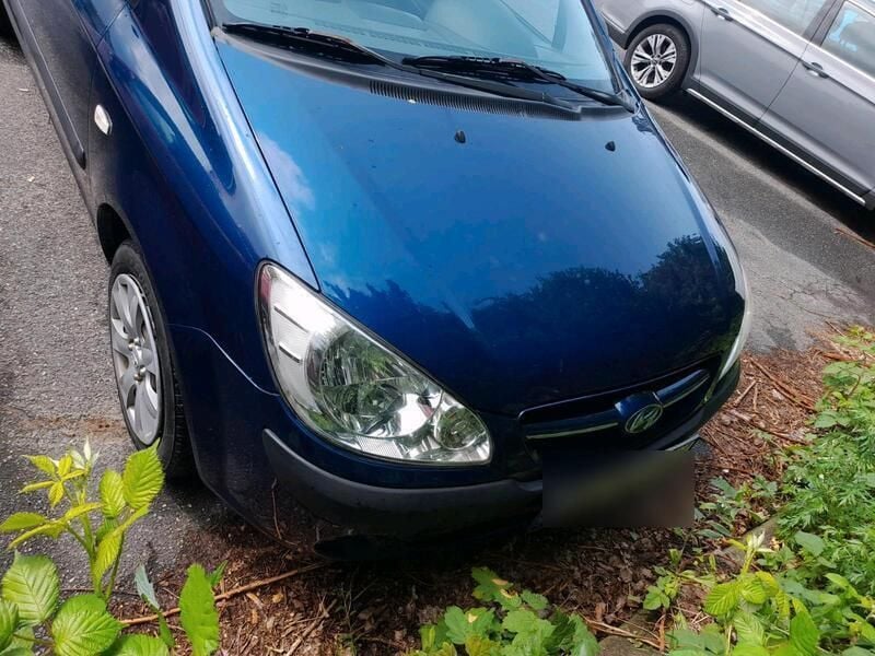 Blau Gebraucht 2008 Hyundai Getz Kleinwagen | 650 € (Superpreis) - Bild 1/4