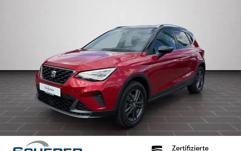 Gebraucht Seat Arona FR 110 PS (80 kW) 2023 Desire rot metallic (metallic) SUV