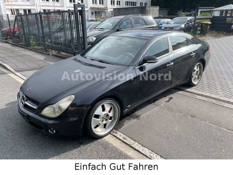 Schwarz Gebraucht 2005 Mercedes CLS350 AMG line Limousine | 4.850 € (Guter Preis) - Bild 1/4