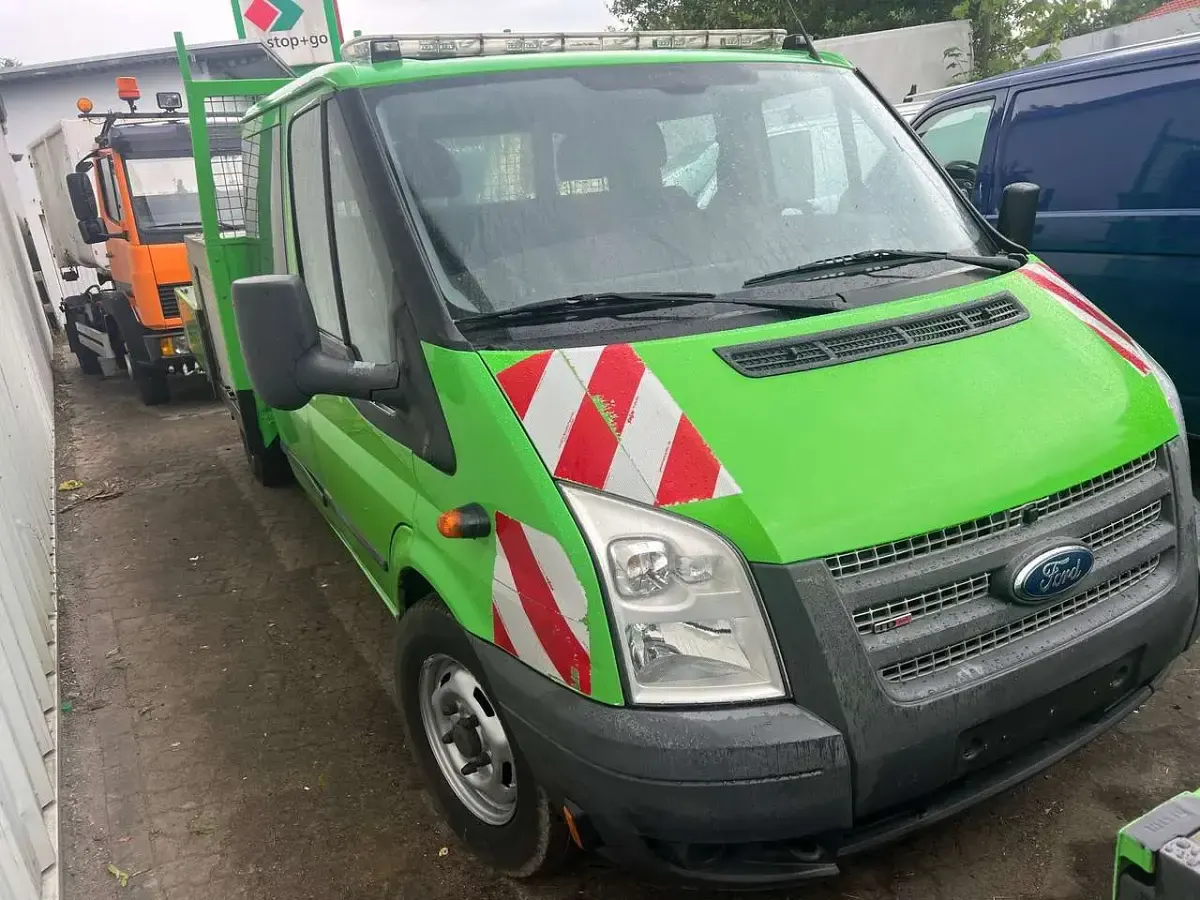 Gebraucht Ford Transit 101 PS (74 kW) 2014 Avalongrau Van / Kleinbus