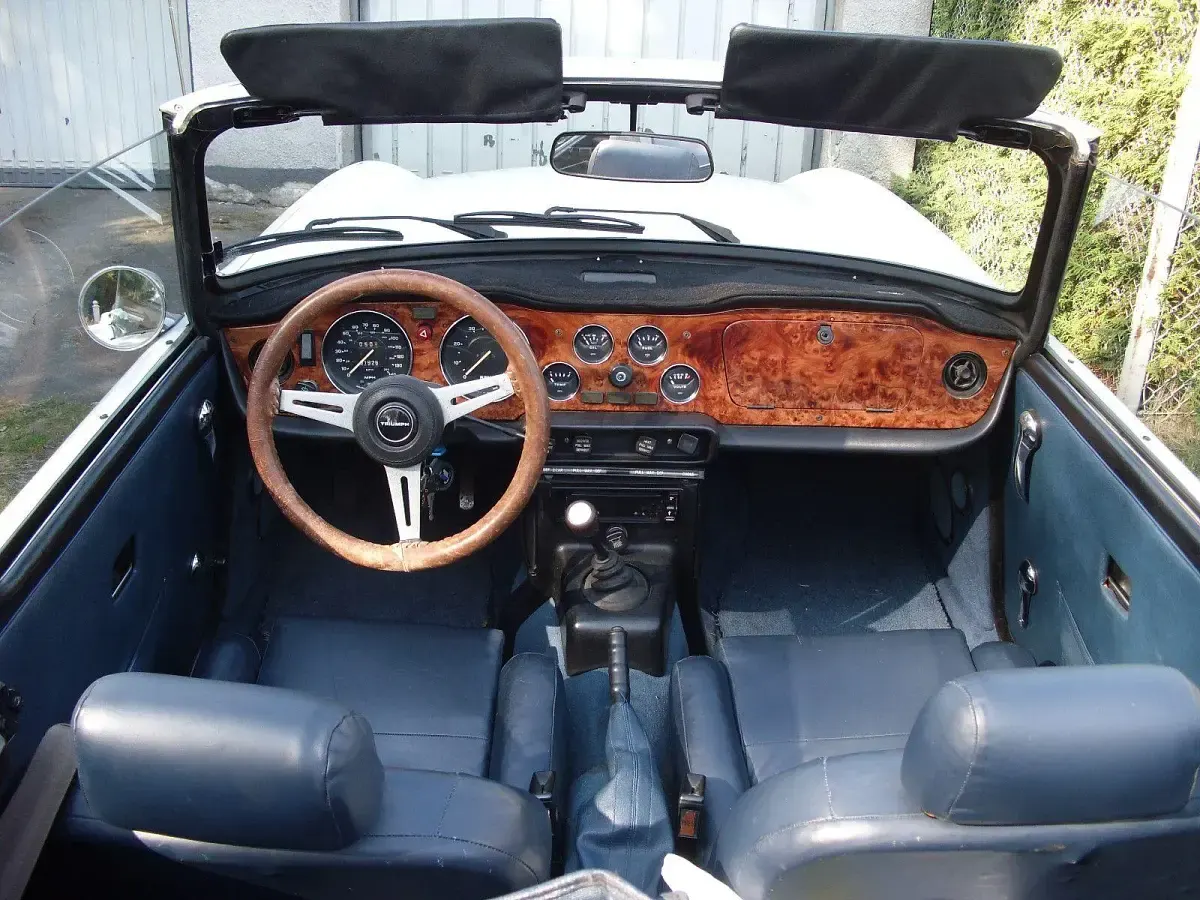 Gebraucht Triumph TR6 95 PS (69 kW) 1976 Weiß Cabrio