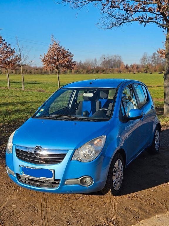 Blau Gebraucht 2009 Opel Agila Limousine | 2.500 € (Guter Preis) - Bild 1/4