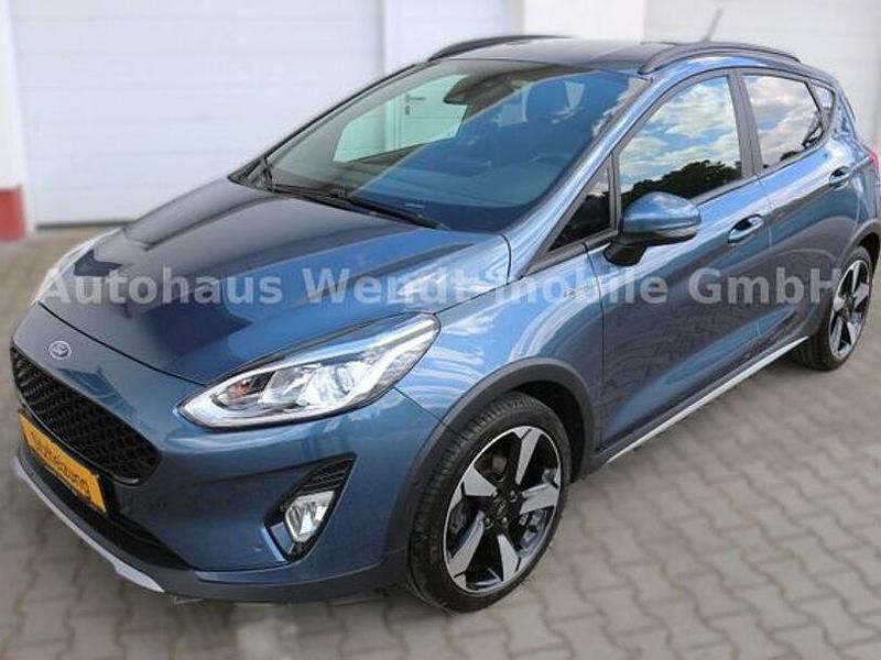 Chromablau Gebraucht 2020 Ford Fiesta Active Kleinwagen | 13.980 € (Fairer Preis) - Bild 1/4