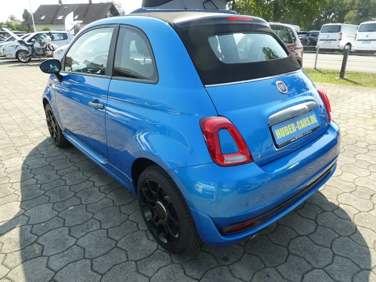 Gebraucht Fiat 500S 105 PS (77 kW) 2017 Blau Cabrio