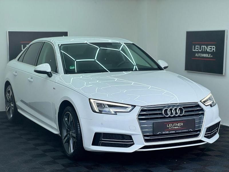 Ibisweiss Gebraucht 2017 Audi A4 S-Line Limousine | 18.500 € (Guter Preis) - Bild 1/4