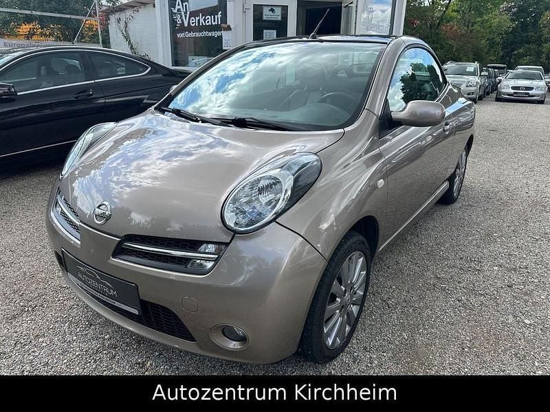 Braun Gebraucht 2006 Nissan Micra C+C Premium Edition Cabrio | 2.990 € (Etwas zu teuer) - Bild 1/4