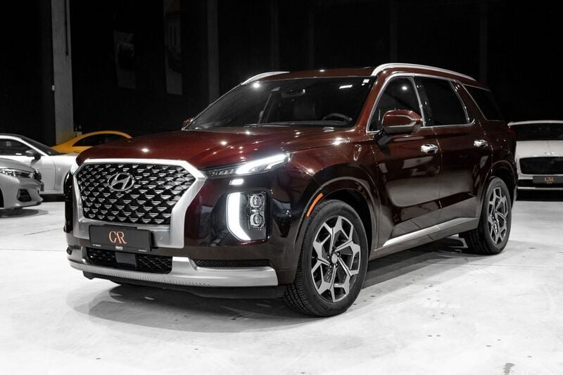 Violett Gebraucht 2021 Hyundai Palisade Premium SUV | 35.900 € - Bild 1/4