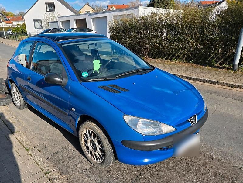 Gebraucht Peugeot 206 60 PS (44 kW) 2000 Blau Limousine