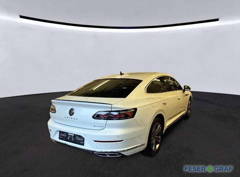 Gebraucht VW Arteon R-line 218 PS (160 kW) 2022 Oryxwhite perlmutteffekt Coupé