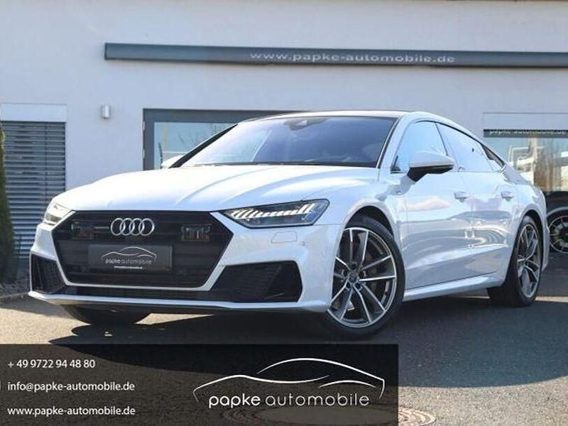 Gebraucht Audi A7 S-Line 340 PS (250 kW) 2019 Gletscherweiß metallic Limousine