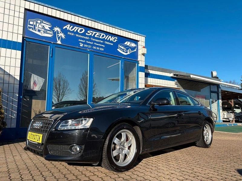 Schwarz Gebraucht 2010 Audi A5 Sportback Comfort Kleinwagen | 8.350 € (Superpreis) - Bild 1/4