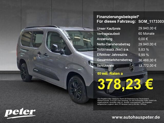 Kiamablau (lackierun Gebraucht 2025 Citroën Berlingo Van / Kleinbus | 30.840 € (Teuer) - Bild 1/4
