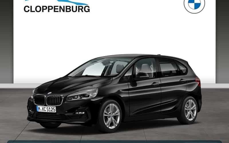 Schwarz Gebraucht 2021 BMW 218 Sport Line Kombi | 21.500 € (Guter Preis) - Bild 1/4