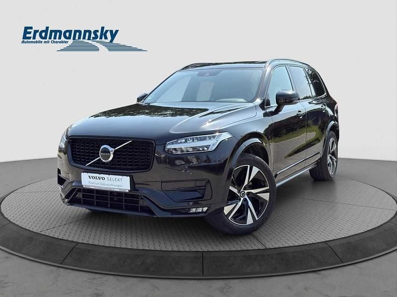 Onyx black (schwarz) Gebraucht 2021 Volvo XC90 R-Design SUV | 43.990 € (Superpreis) - Bild 1/4