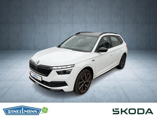 Moonweiß perleffekt Gebraucht 2021 Skoda Kamiq Monte Carlo SUV | 19.450 € (Fairer Preis) - Bild 1/3