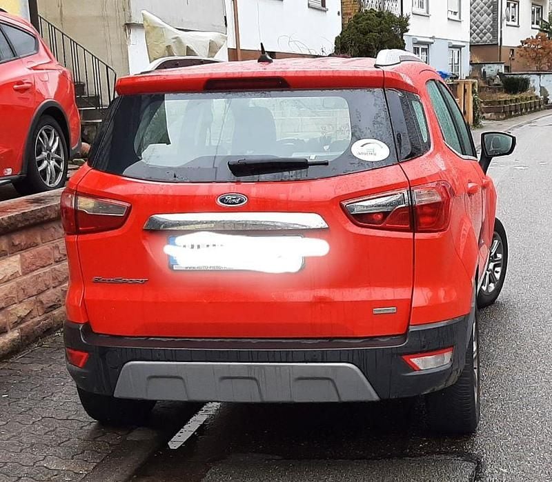 Gebraucht Ford Ecosport Titanium 140 PS (102 kW) 2018 Rot SUV