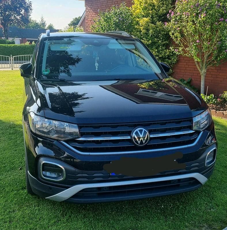 Schwarz Gebraucht 2023 VW T-Cross SUV | 21.500 € (Fairer Preis) - Bild 1/4