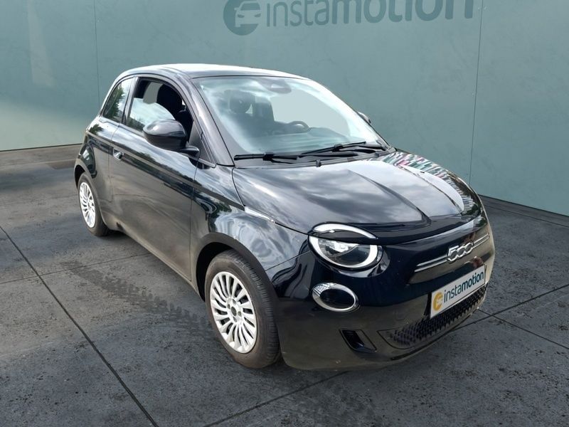 Schwarz Gebraucht 2022 Fiat 500e Action Limousine | 11.280 € (Superpreis) - Bild 1/4