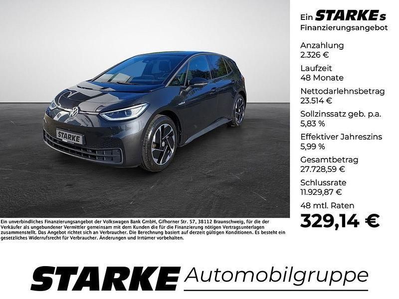 Mangangrau metallic Gebraucht 2022 VW ID.3 Pro Kleinwagen | 25.840 € (Etwas zu teuer) - Bild 1/4