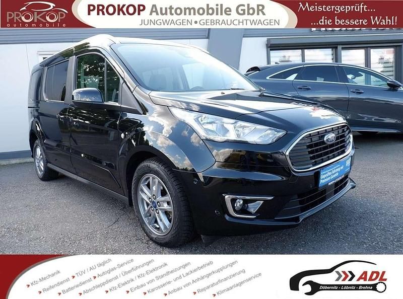 Agate black Gebraucht 2021 Ford Tourneo Titanium Van / Kleinbus | 25.899 € (Etwas zu teuer) - Bild 1/4