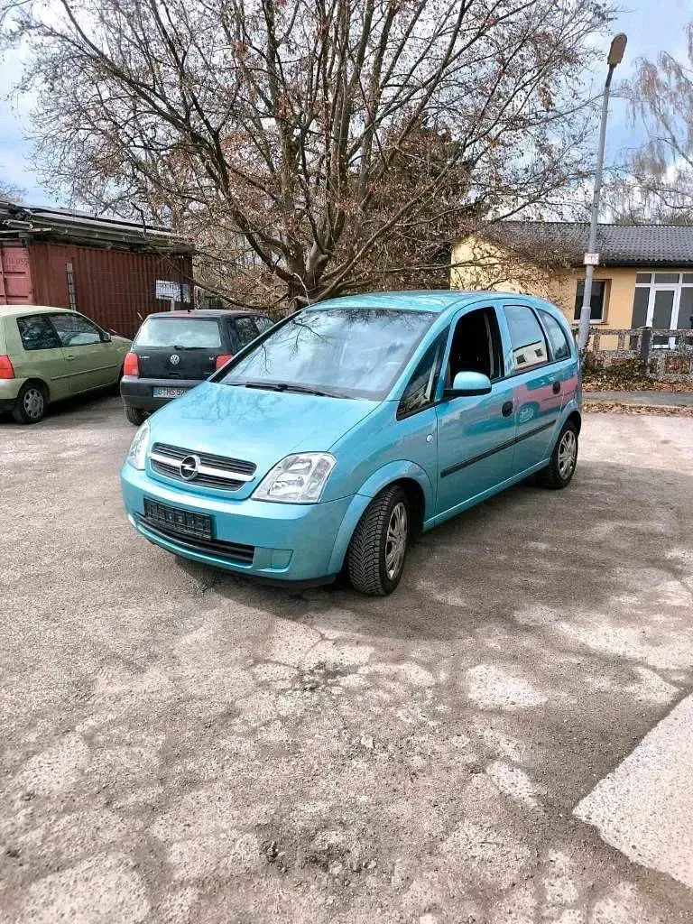 Gebraucht Opel Meriva 100 PS (73 kW) 2004 Grün Van / Kleinbus