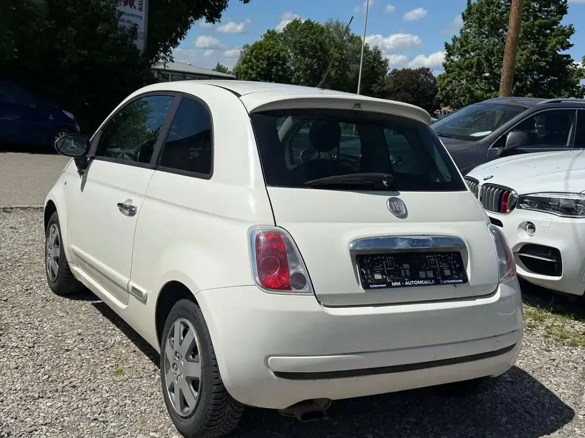 Gebraucht Fiat 500 Sport 69 PS (50 kW) 2009 Colore esterno (gelato weiss) Cabrio