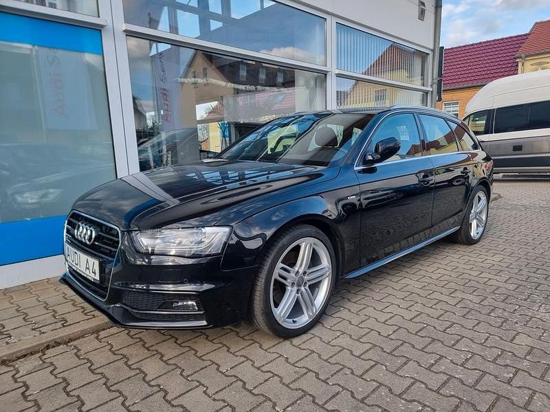Schwarz Gebraucht 2014 Audi A4 S-Line Kombi | 14.900 € (Teuer) - Bild 1/4