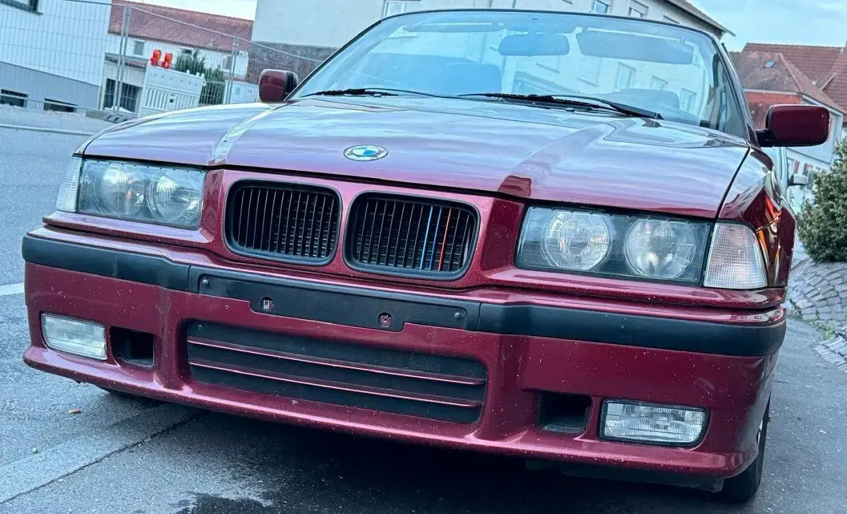 Gebraucht BMW 320 Cabriolet 1996 Rot Cabrio