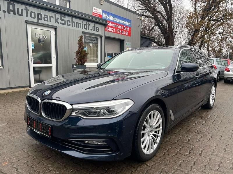 Blau Gebraucht 2018 BMW 530 Sport Line Kombi | 19.950 € (Guter Preis) - Bild 1/4