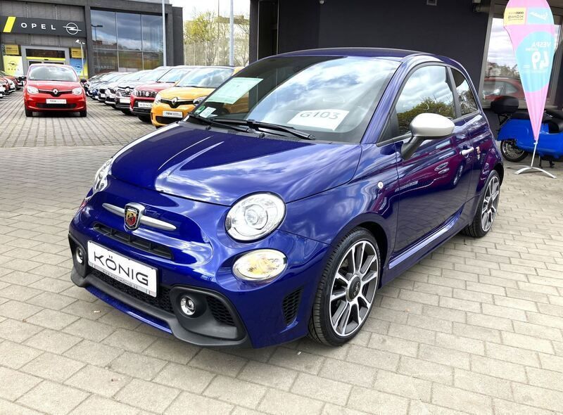 Blau Gebraucht 2021 Abarth 595 Turismo Kleinwagen | 20.999 € (Fairer Preis) - Bild 1/4