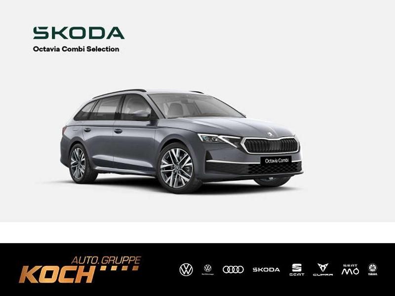 Graphitegrau metallic Neu 2025 Skoda Octavia Selection Kombi | 39.999 € (Teuer) - Bild 1/4