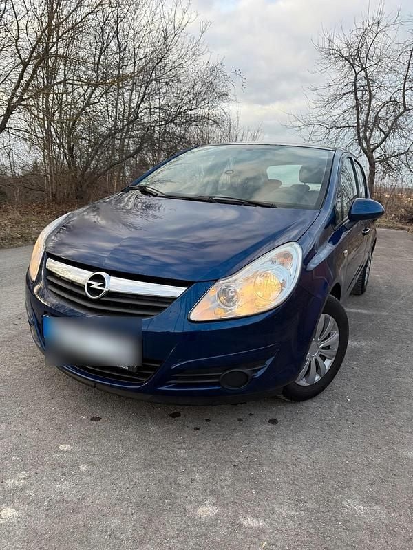 Gebraucht Opel Corsa 2009 Blau Kleinwagen