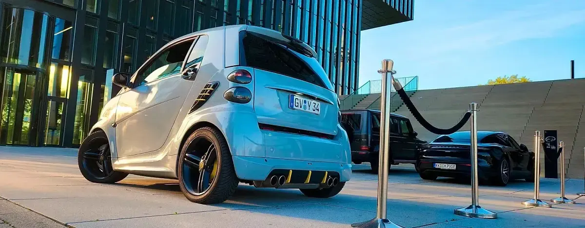 Gebraucht Smart ForTwo Coupé Brabus 100 PS (73 kW) 2014 Grau Coupé