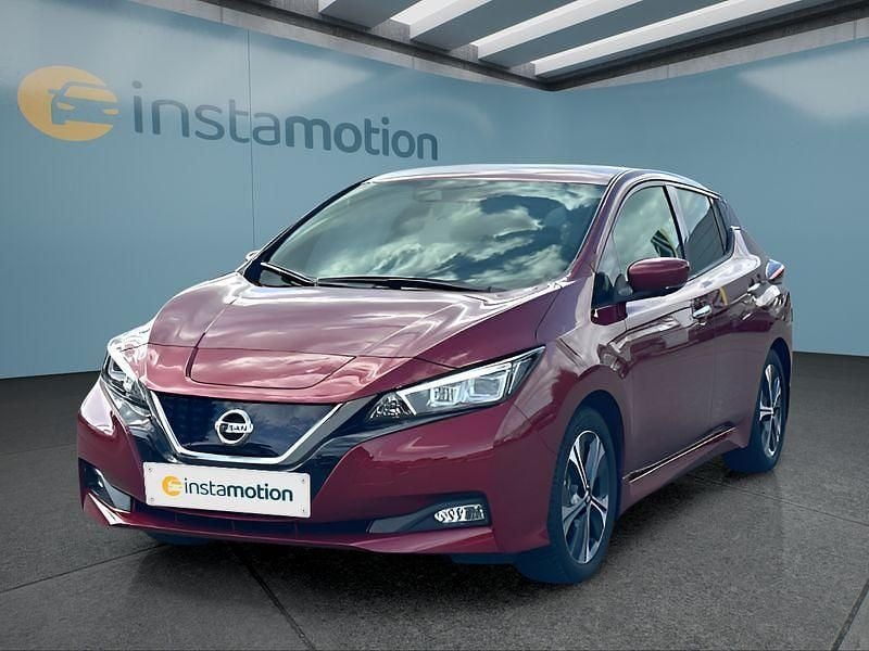 Rot Gebraucht 2021 Nissan Leaf Kleinwagen | 16.399 € (Fairer Preis) - Bild 1/4