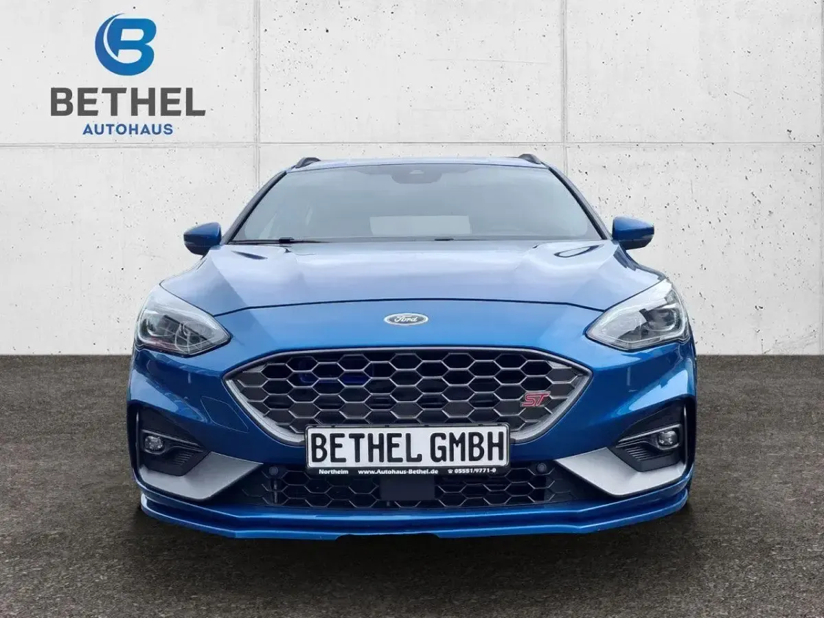Gebraucht Ford Focus ST 280 PS (205 kW) 2020 Performance blau metallic (metallic) Kombi