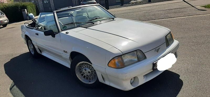 Gebraucht Ford Mustang GT 225 PS (165 kW) 1991 Weiß Cabrio